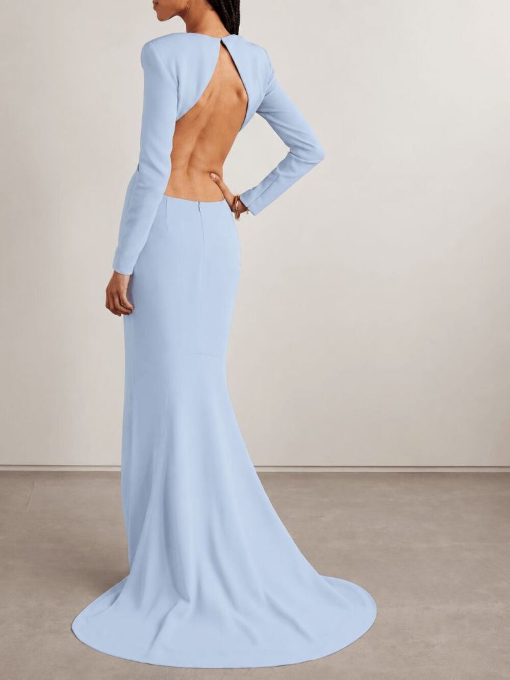 Stella McCartney Silk-Blend Cut-Out Gown Size IT40/US4 $4800 - Picture 2 of 10